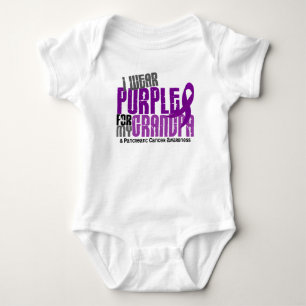 T-shirts Câncer de pâncreas eu visto o roxo para meu vov