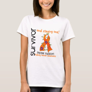 T-shirts Câncer de rim do sobrevivente 9