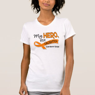 T-shirts Câncer de rim MEU HERÓI MINHA FILHA 42