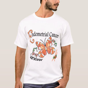 T-shirts Cancer Endometrial do sobrevivente 6