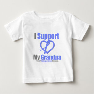 T-shirts Cancer esofágico eu apoio o vovô