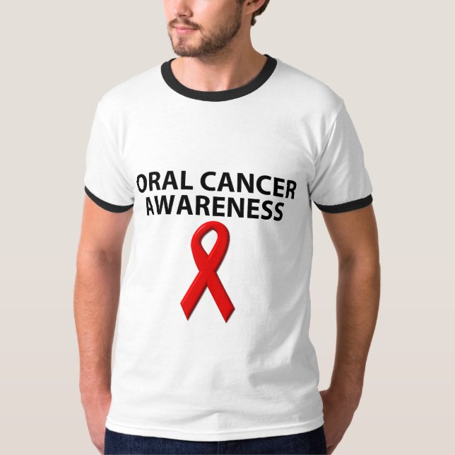 T-shirts Cancer oral (Frente)