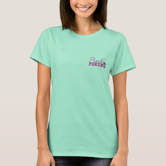T-shirts Cancer Pink Poken Suja 2 (Frente)