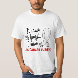 T-shirts Câncer pulmonar do sobrevivente 11