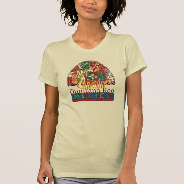 T-shirts CANCUN México (Frente)