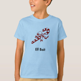 T-shirts Candy Cane Elf Bait