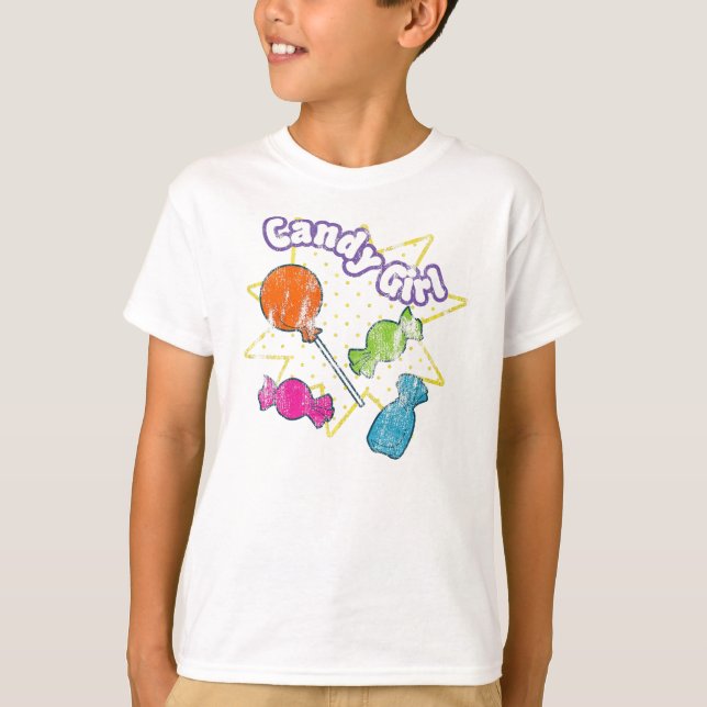 T-shirts Candy Girl Tee (Frente)