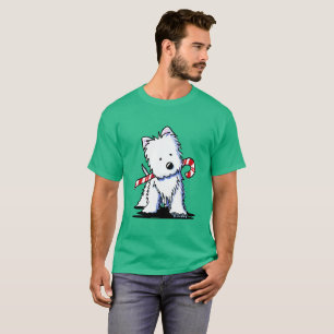 T-shirts Candycane Cutie Westie