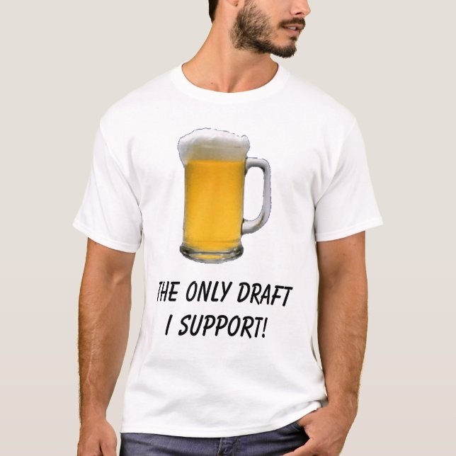 T-shirts Caneca, o ÚNICO esboço que eu apoio! (Frente)