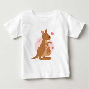 T-shirts Canguru Bebê Joey Fofo