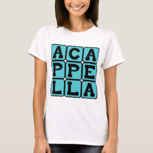 T-shirts Canto A Cappella, Cantando Sem Música