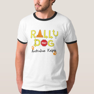 T-shirts Cão australiano da reunião do Kelpie
