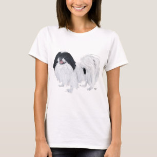 T-shirts Cão Chin Japonês