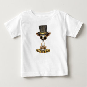 T-shirts Cão de filhote de cachorro bonito da chihuahua de