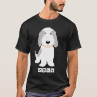 Cão de filhote de cachorro cinzento & branco