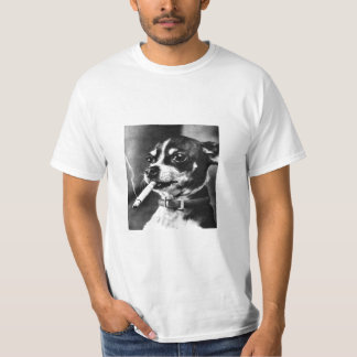 T-shirts Cão de fumo minúsculo