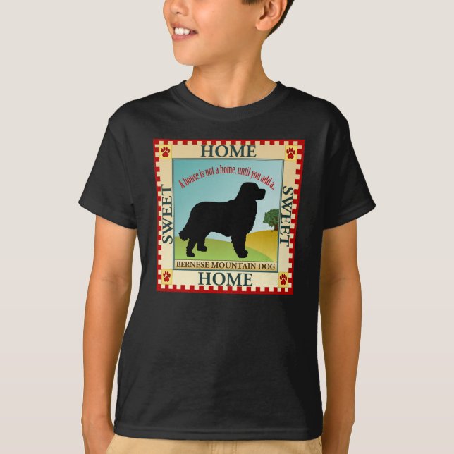 T-shirts Cão de montanha de Bernese (Frente)