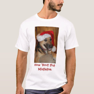 T-shirts Cão de Natal german shepherd