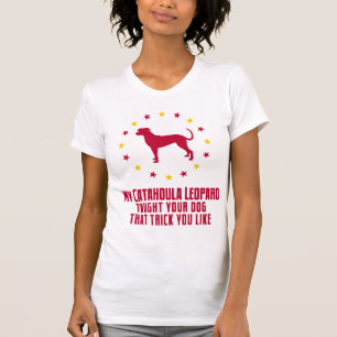 T-shirts Cão do leopardo de Catahoula