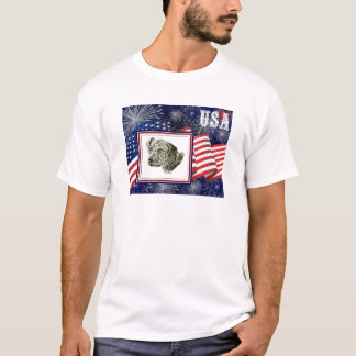 T-shirts Cão do leopardo de Louisiana Catahoula