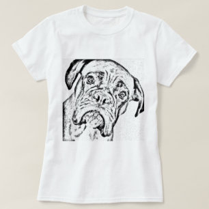 T-shirts Cão do pugilista