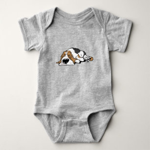 T-shirts Cão dos desenhos animados de Basset Hound