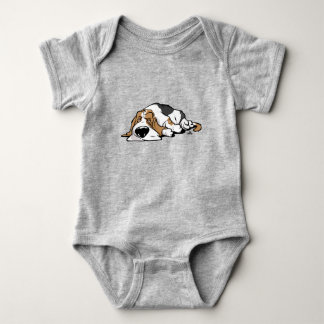 T-shirts Cão dos desenhos animados de Basset Hound