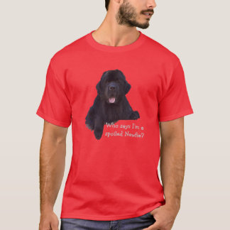 T-shirts Cão estragado de Terra Nova
