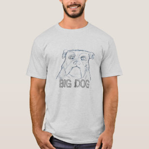 T-shirts Cão grande