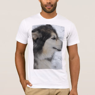 T-shirts Cão Malamute