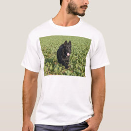 T-shirts Cão Preto