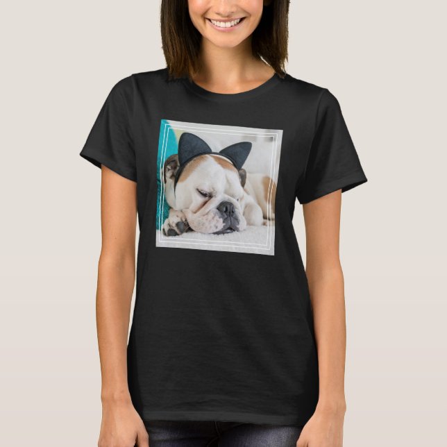 T-shirts Cão sonolento das imagens | de Getty com Headband (Frente)
