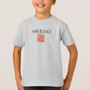 T-shirts Capa 3/4, Roupa americana HAMbyWG, Camisa-T Raglan