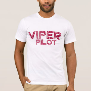 T-shirts Capa curta piloto T da víbora