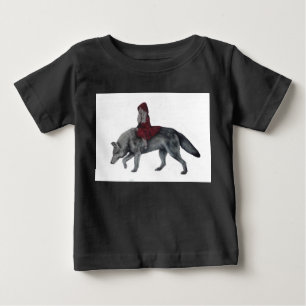 T-shirts Capa de equitação vermelha