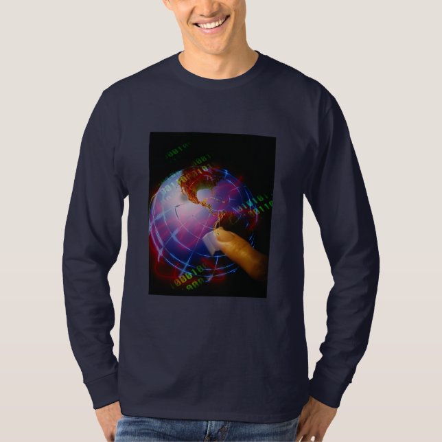 T-shirts Capa longa básica (Frente)