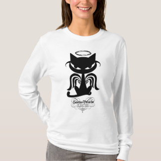 T-shirts Capa longa do AA Hoody das senhoras do