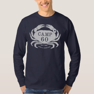 T-shirts Capa longa do campista Crabby