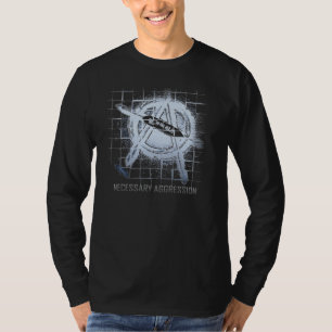T-shirts Capa longa do roupa americano dos homens (cabida)