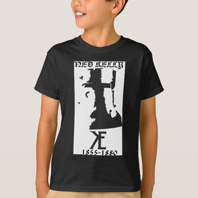 T-shirts Capacete de Ned Kelly (Frente)