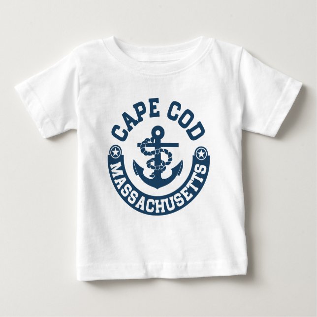 T-shirts Cape Cod Massachusetts (Frente)