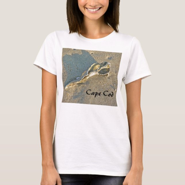 T-shirts Cape Cod Massachusetts - Shell & Surf (Frente)