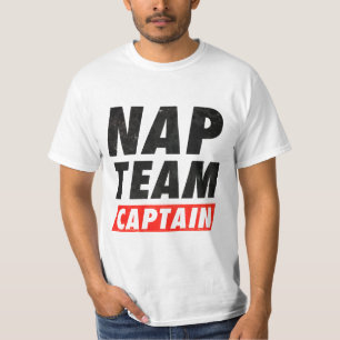 T-shirts Capitão da equipe da sesta