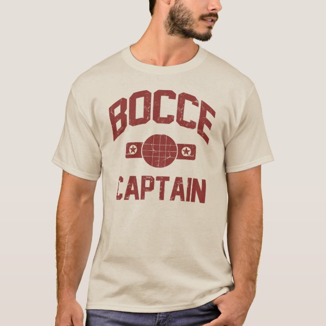 T-shirts Capitão de Bocce (Frente)