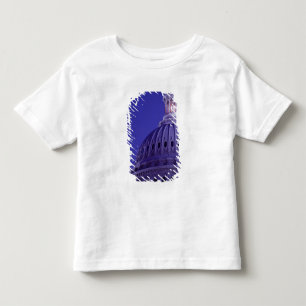 T-shirts Capitol dos EUA ao anoitecer com luz no domo ativa