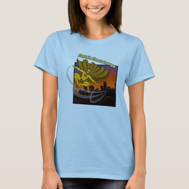 T-shirts capncheeseburger (Frente)