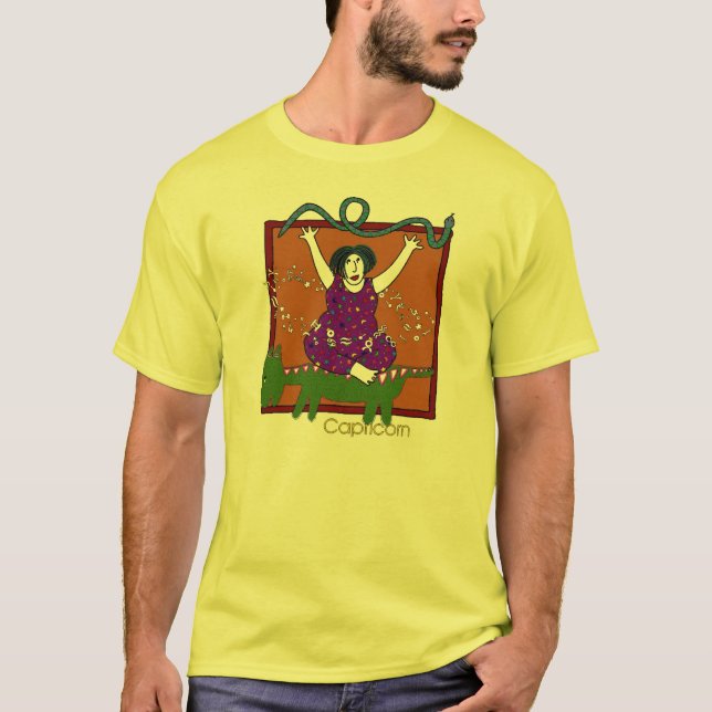 T-shirts Capricórnio (Frente)