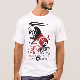T-shirts Capricórnio da equipe