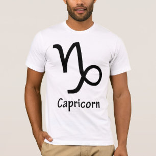 T-shirts Capricórnio, Horoscópio, símbolo, astrologia