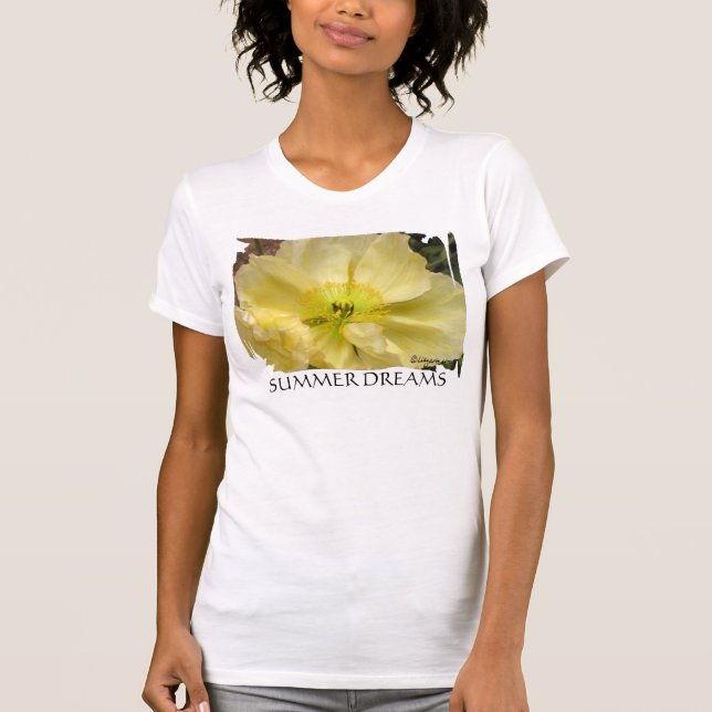 T-shirts Cápsula amarela Islândia (Frente)